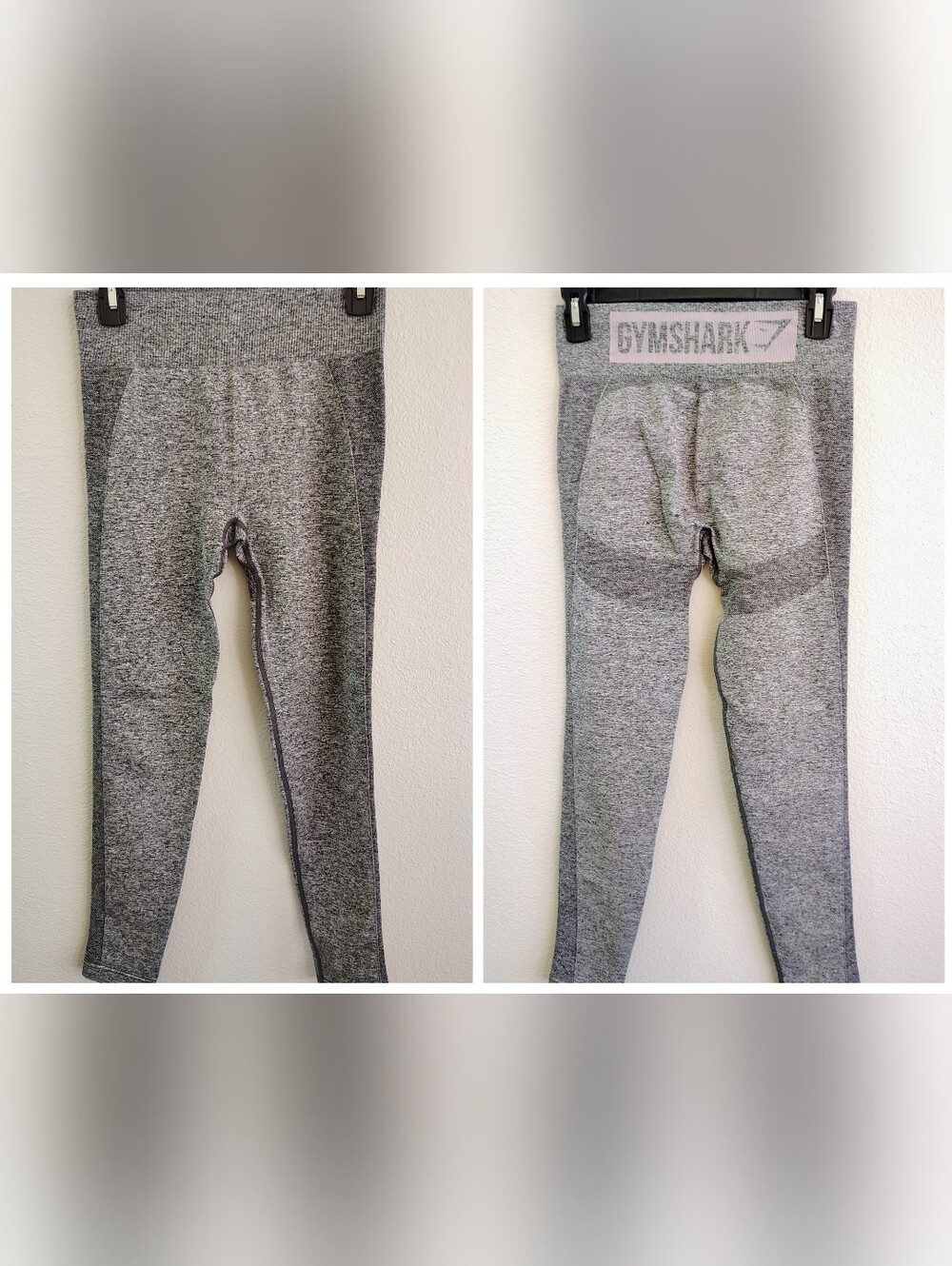 Gray GYMSHARK Flex Leggings ~ Size Small/Medium ~ Excellent Condition